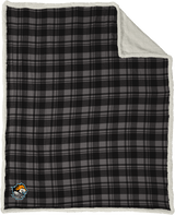 Woodridge Wild Flannel Sherpa Blanket